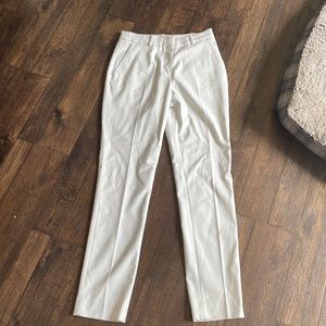 White dress pants
